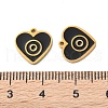 Ion Plating(IP) 304 Stainless Steel Enamel Charms STAS-M102-46G-3