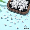 Acrylic Horizontal Hole Letter Beads OACR-YW0002-08E-1