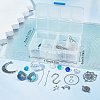 SUNNYCLUE Alloy Moon and Sun Pendant Decoration Making Kits DIY-SC0020-15-7