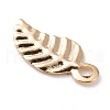 Brass Charms KK-Y003-11G-4