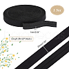 AHADERMAKER 25M Nylon Fold Over Elastic Wide Band Ribbon DIY-GA0005-60B-2