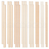 Olycraft 42Pcs 8 Styles Wood Sticks DIY-OC0012-45-1
