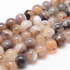 Natural Striped Agate/Banded Agate Bead Strands X-G-K155-A-10mm-13-1