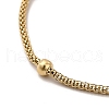 Ion Plating(IP) 304 Stainless Steel Satellite Chain Bracelet for Women X-BJEW-G667-11G-2
