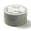 14M Two Tone Polyester Braided Cord OCOR-G015-02A-28-2