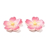 Opaque Resin Cabochons RESI-G072-04B-2