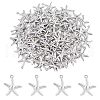 DICOSMETIC 120Pcs 316 Surgical Stainless Steel Pendants STAS-DC0016-12-1