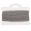 Beebeecraft 304 Stainless Steel Twisted Chains CHS-BBC0001-09-1