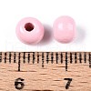Spray Painted Round Natural Schima Wood Beads WOOD-A018-6mm-31-6