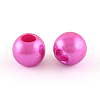 ABS Plastic Imitation Pearl European Beads X-MACR-R530-12mm-A10-1