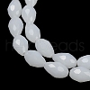 Electroplate Imitation Jade Glass Beads Strands EGLA-N013-J6mm-D03-3
