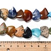 Natural & Synthetic Mixed Gemstone Beads Strands G-Z088-03-5