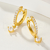 Elegant S925 Sterling Silver Hoop Earrings PJ3202-6