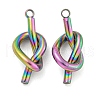 304 Stainless Steel Pendants STAS-K290-01MC-1