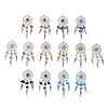 Woven Net/Web with Feather Pendants PALLOY-JF03982-1