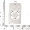 304 Stainless Steel Pendants STAS-M115-01P-O-3