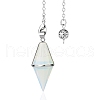 Opalite Pointed Dowsing Pendulums PW-WGED13A-05-1