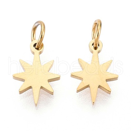 Ion Plating(IP) 304 Stainless Steel Pendants STAS-T064-79G-1
