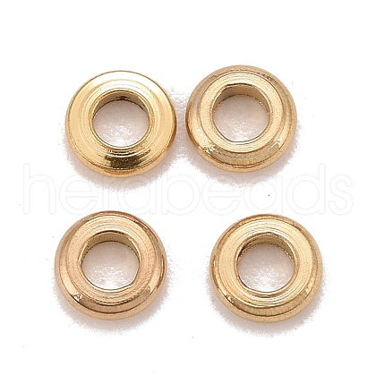 Ion Plating(IP) 304 Stainless Steel Spacer Beads X-STAS-F136-03G-1