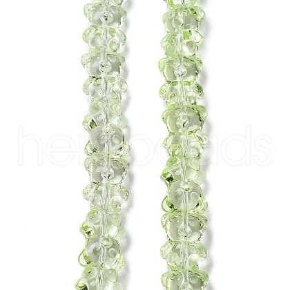 Electroplate Glass Beads Strands EGLA-P063-PL07-1