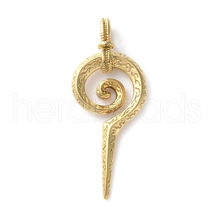 304 Stainless Steel Pendants STAS-M113-06G-1
