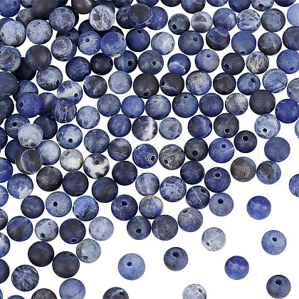 Olycraft 3 Strands Natural Sodalite Beads Strands G-OC0005-06-1