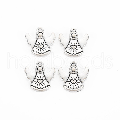 Tibetan Style Alloy Charms TIBE-S320-196AS-1