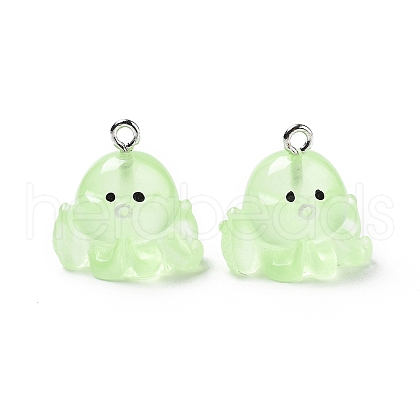 Resin Pendants RESI-A041-01E-1