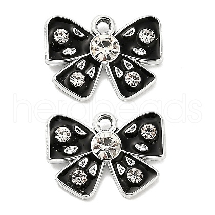 Alloy Rhinestone Pendants FIND-I043-06P-1