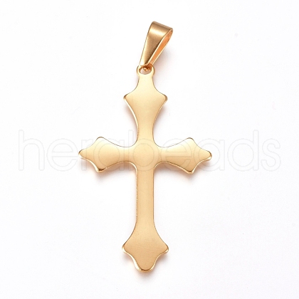 304 Stainless Steel Pendants STAS-I135-07G-1