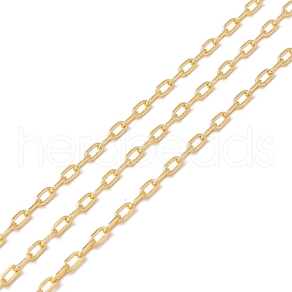 Brass Paperclip Chains CHC-O001-12G-1