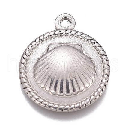 Non-Tarnish 304 Stainless Steel Pendants STAS-H119-09P-1
