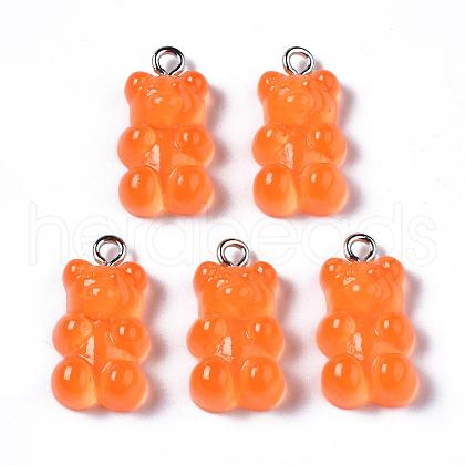 Resin Pendants CRES-T017-001E-1