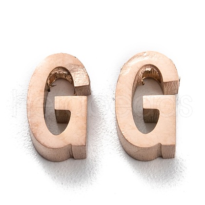 Ion Plating(IP) 304 Stainless Steel Charms STAS-K216-41G-RG-1