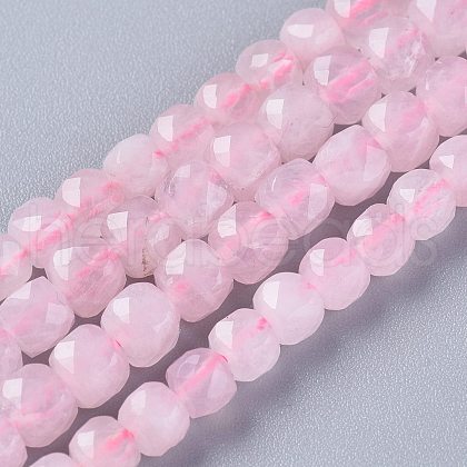 Natural Rose Quartz Beads Strands G-E560-A24-1