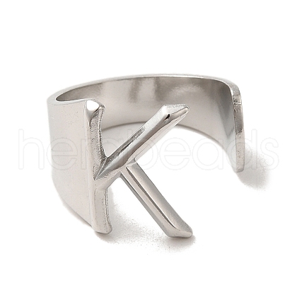 201 Stainless Steel Finger Rings RJEW-H223-04P-K-1