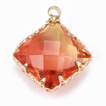 K9 Glass Pendants X-GLAA-T002-07E-1