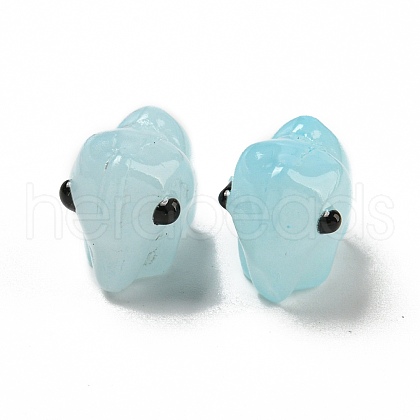 Handmade Transparent Glass Beads GLAA-N0028-01D-1