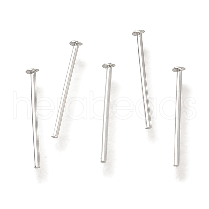 Brass Flat Head Pins KK-H502-01A-S-1