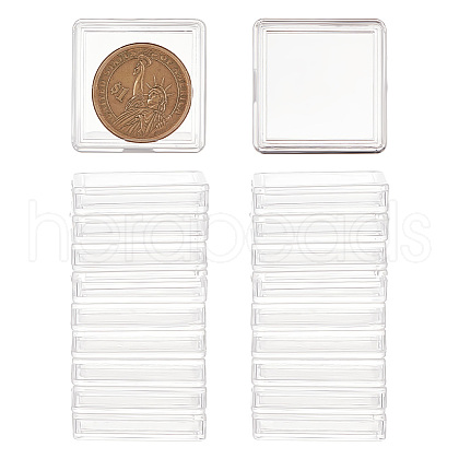 Square Acrylic Storage Boxes CON-WH0089-86-1