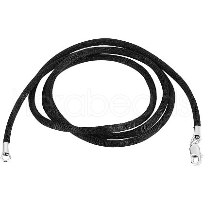 Beebeecraft 3Pcs Spandex Cord Necklace Makings MAK-BBC0001-13-1