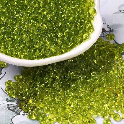 Transparent Colours Glass Seed Beads X1-SEED-P006-02A-04-1