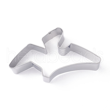 Stainless Steel DIY Dinosaur Cookies Cutters DIY-G048-02P-1