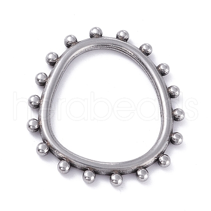 Non-Tarnish 304 Stainless Steel Pendants STAS-P288-07P-1