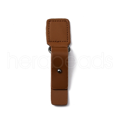 PU Imitation Leather Sew on Toggle Buckles FIND-WH0114-35B-1