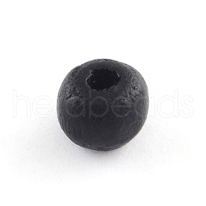 Round Natural Wood Beads WOOD-Q008-40mm-02-LF-1