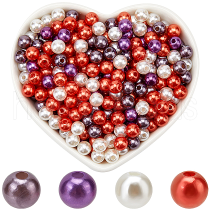 SOFPLATE Imitation Pearl Acrylic Beads OACR-SP0001-22C-1
