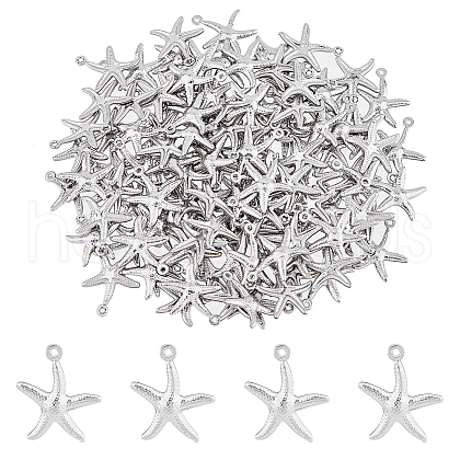 DICOSMETIC 120Pcs 316 Surgical Stainless Steel Pendants STAS-DC0016-12-1