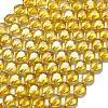 Synthetic Citrine Beads Strands G-C116-A128-01-2