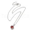 304 Stainless Steel Cable Chain Necklaces NJEW-H040-22P-07-2